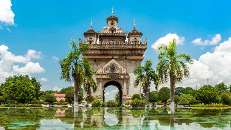 Videre reise fra Bangkok  Vientiane